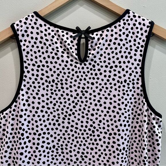 Kate Spade Pink Polka Dot Pajama Tank Top - Size: Small - Picture 4 of 6